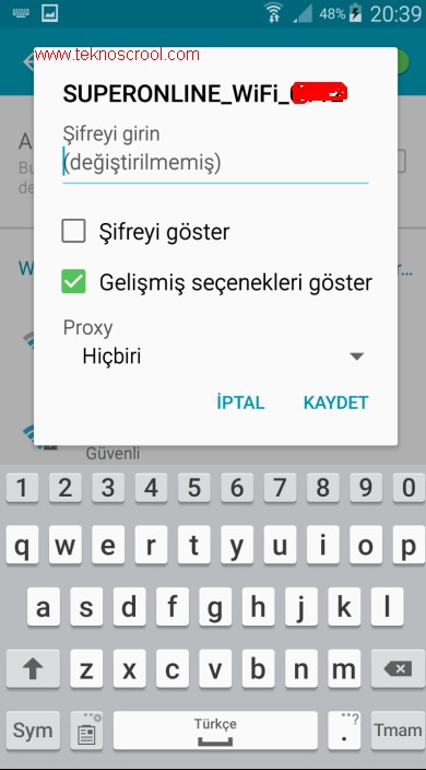 2- Galaxy S4 dns nasıl değişir